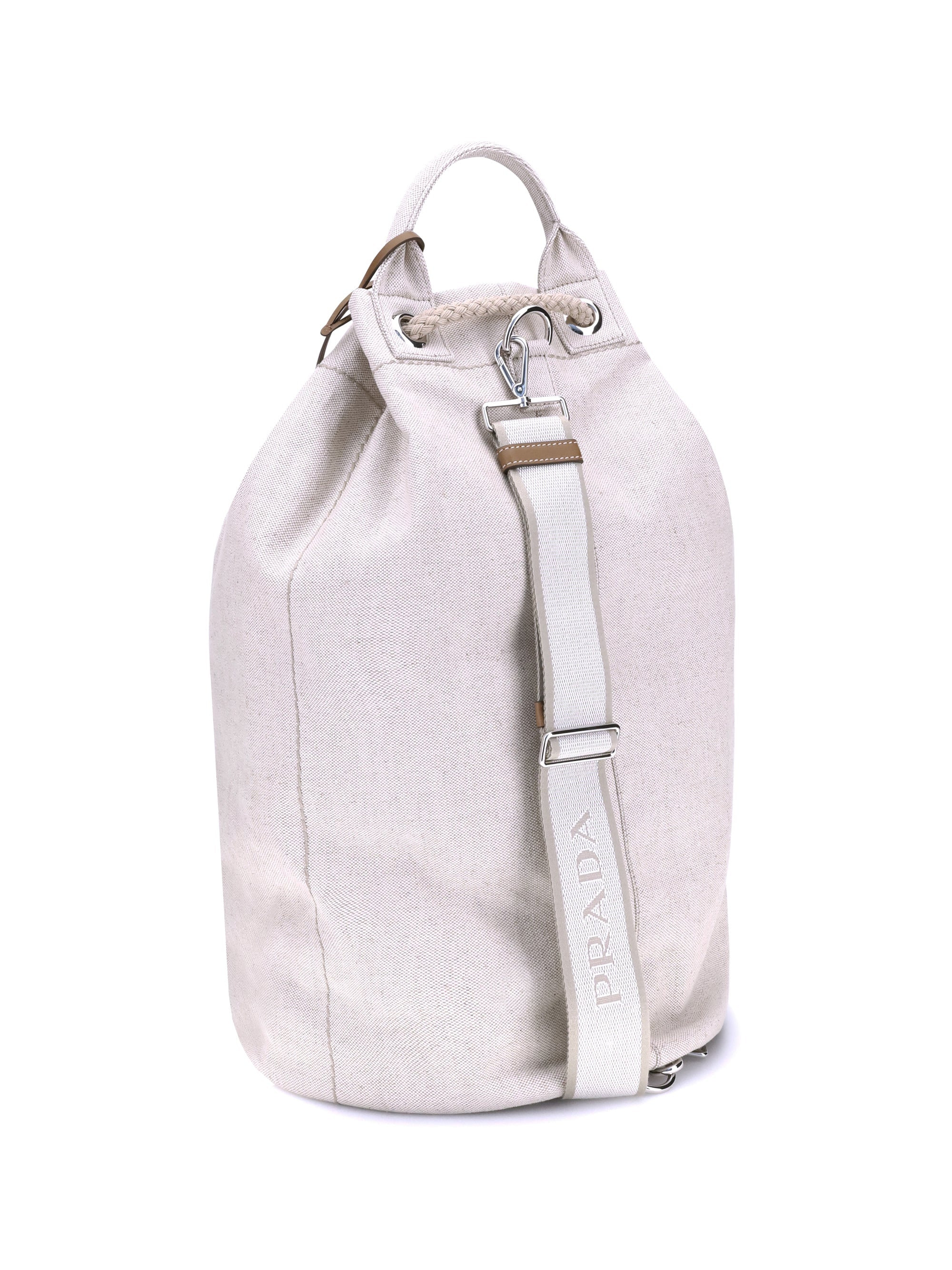 Prada Men Linen Bucket Bag - 3