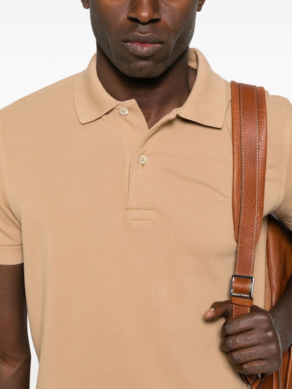 cotton polo shirt - 4