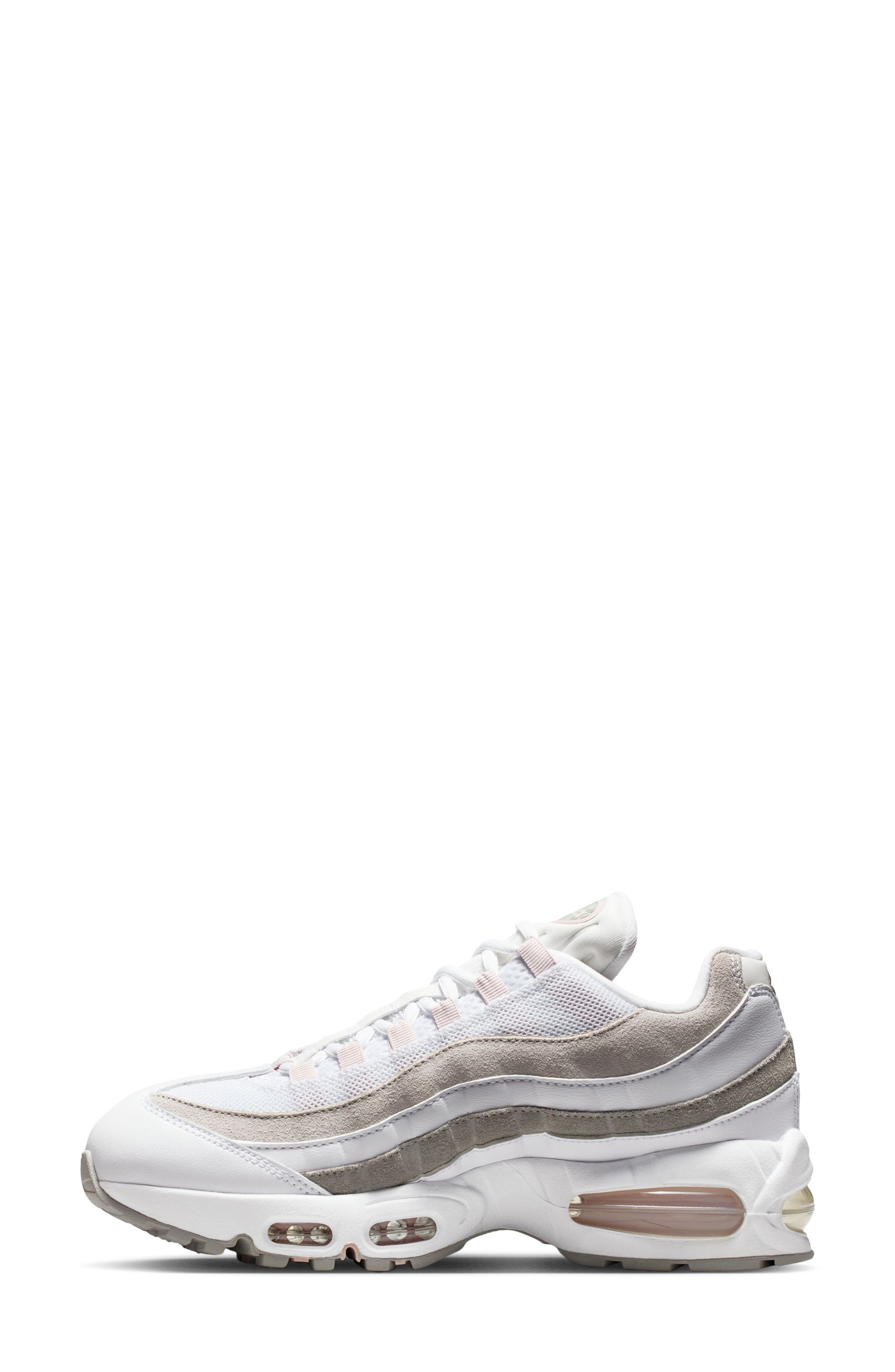 Nike Air Max 95 Sneaker in White/Red/Charcoal/Grey at Nordstrom - 6