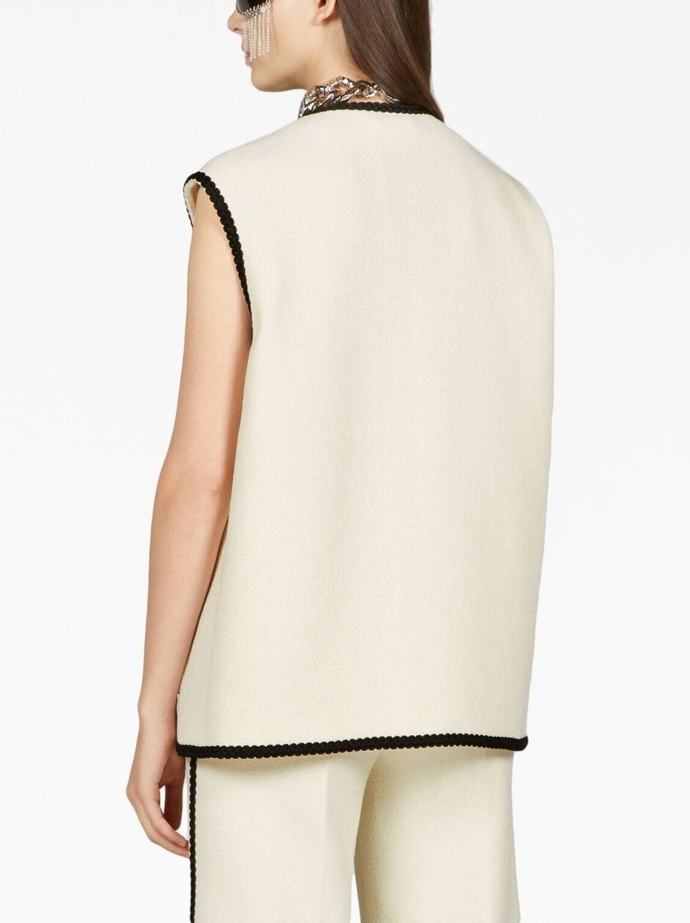 Interlocking G tweed gilet - 5