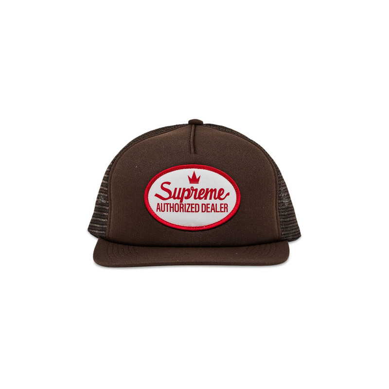 Supreme Authorized Mesh Back 5-Panel 'Brown' - 1