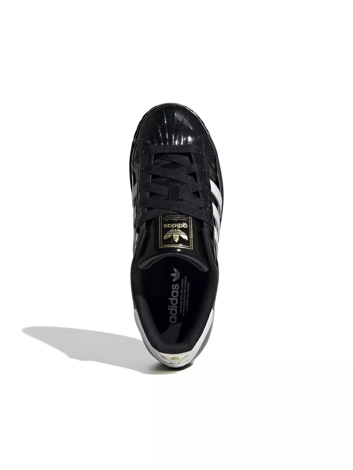 Originals Superstar II "Core Black/White/Gold Metallic" Women's Shoe - 6