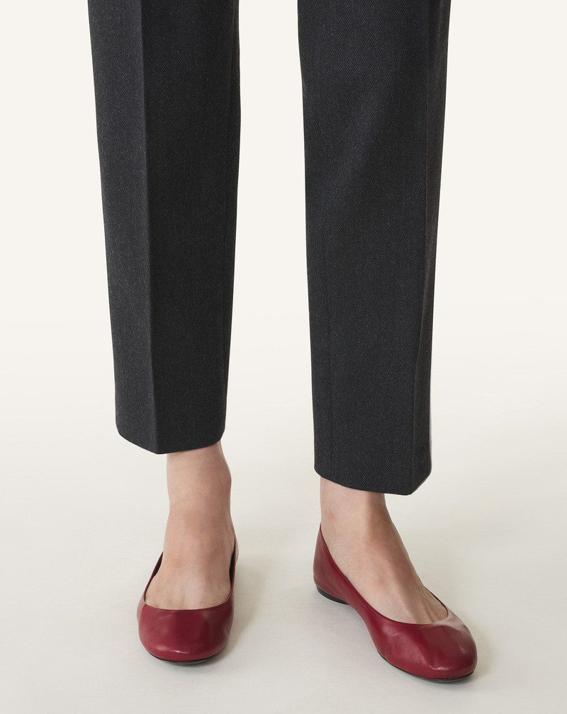 THE BALLERINA FLAT IN LEATHER 6
