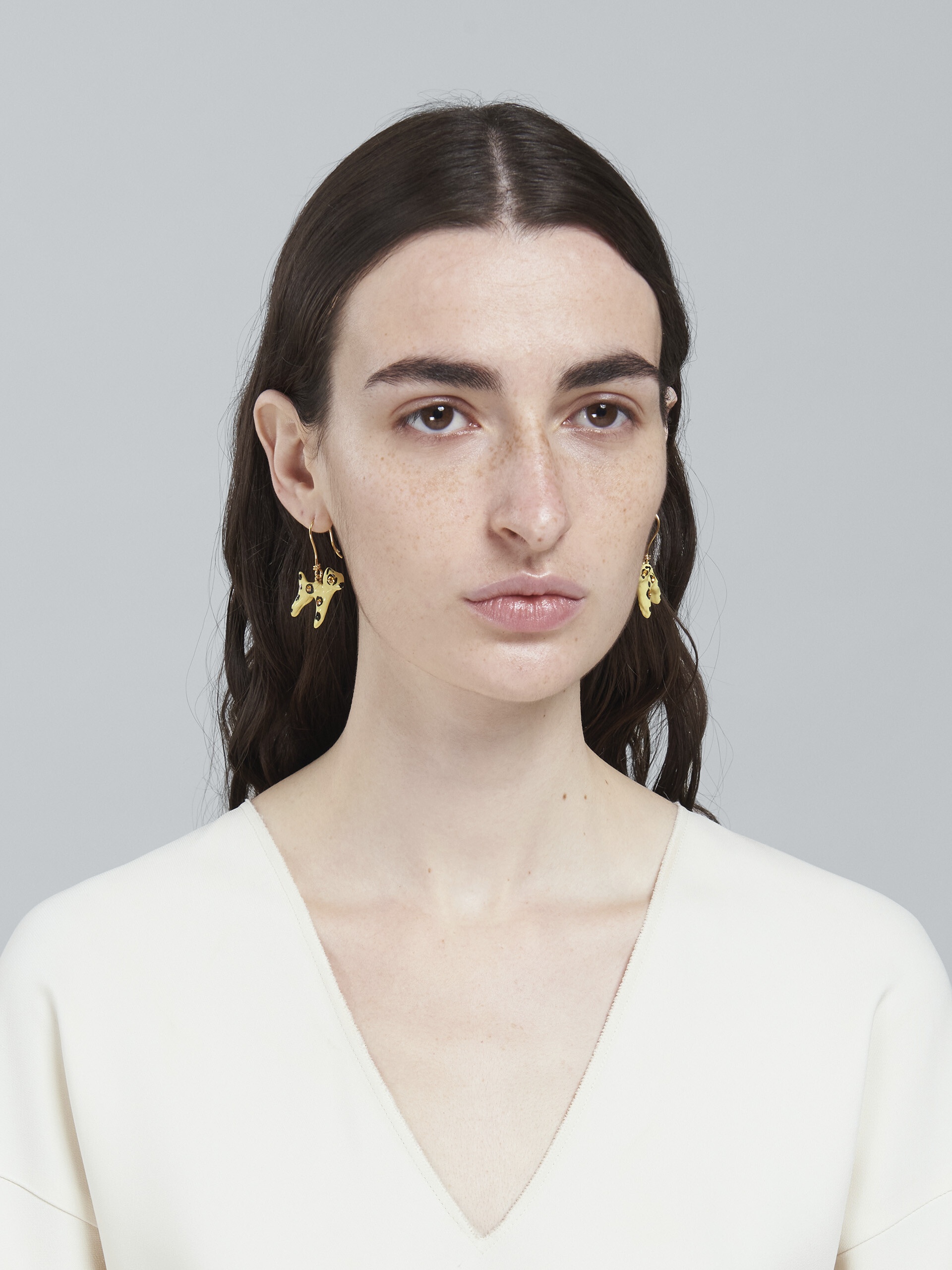 PLAYFUL YELLOW EARRINGS - 2