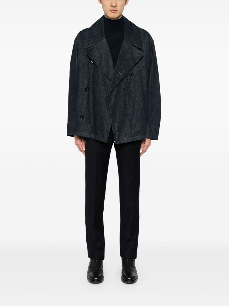 Lanvin wool straight-leg tailored trousers outlook