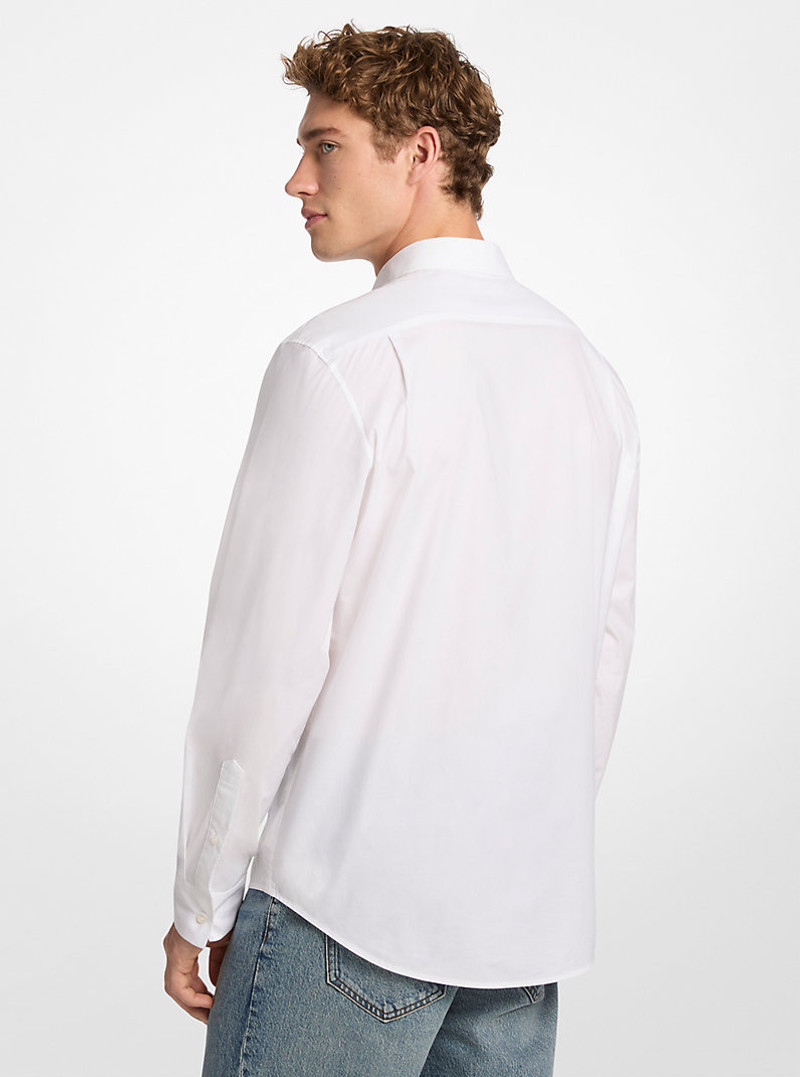 MICHAEL KORS Stretch Cotton Shirt outlook