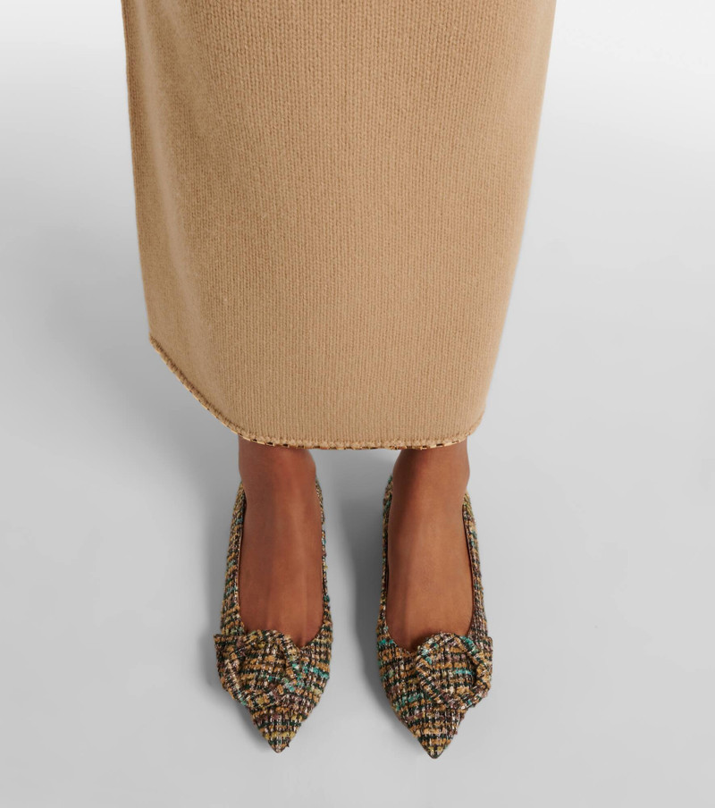 Venezia tweed ballet flats 4