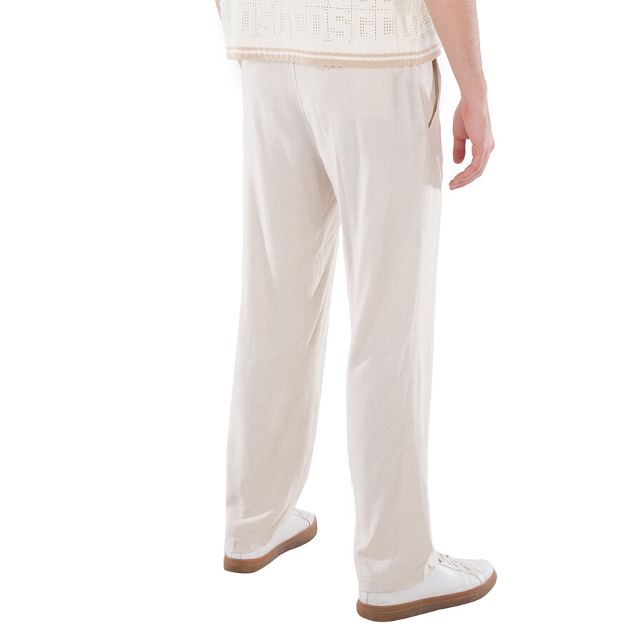 GCDS Linen Blend Wide Pants - 6