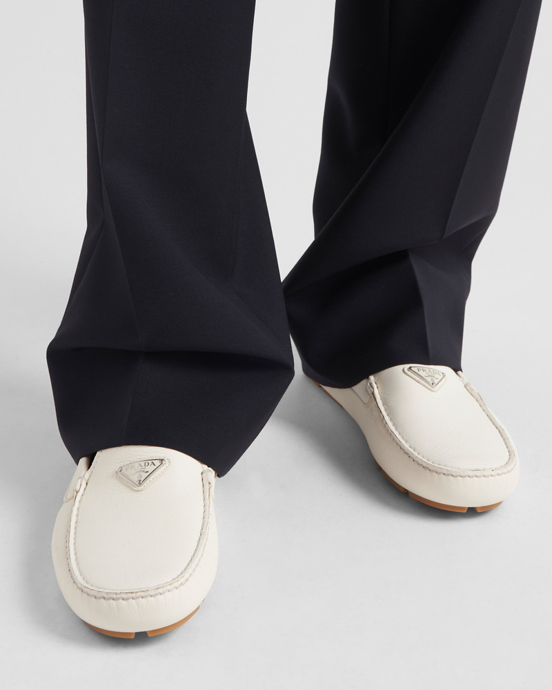 Prada Leather driving shoes outlook