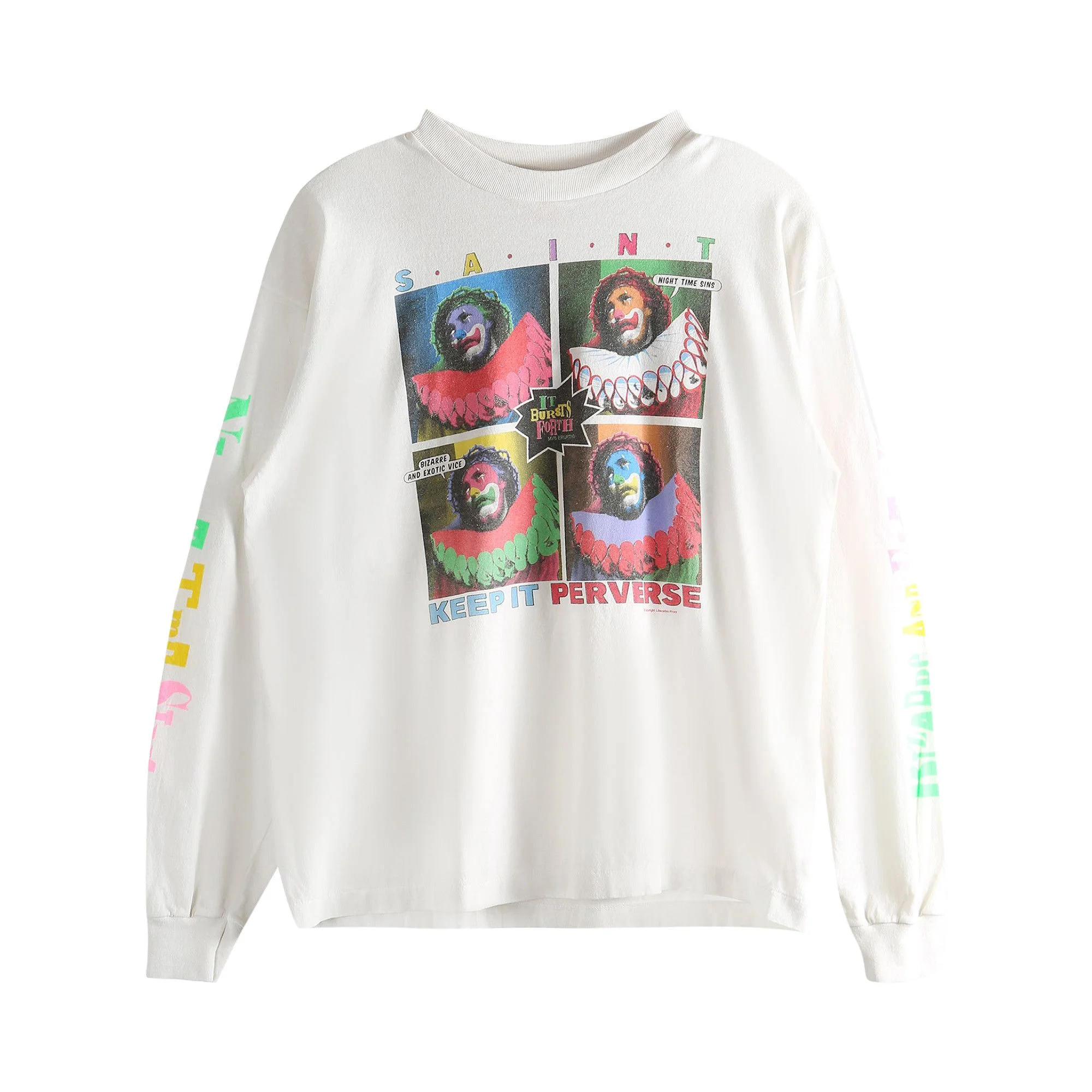 SAINT Mxxxxxx Keep It T-Shirt 'White' - 1