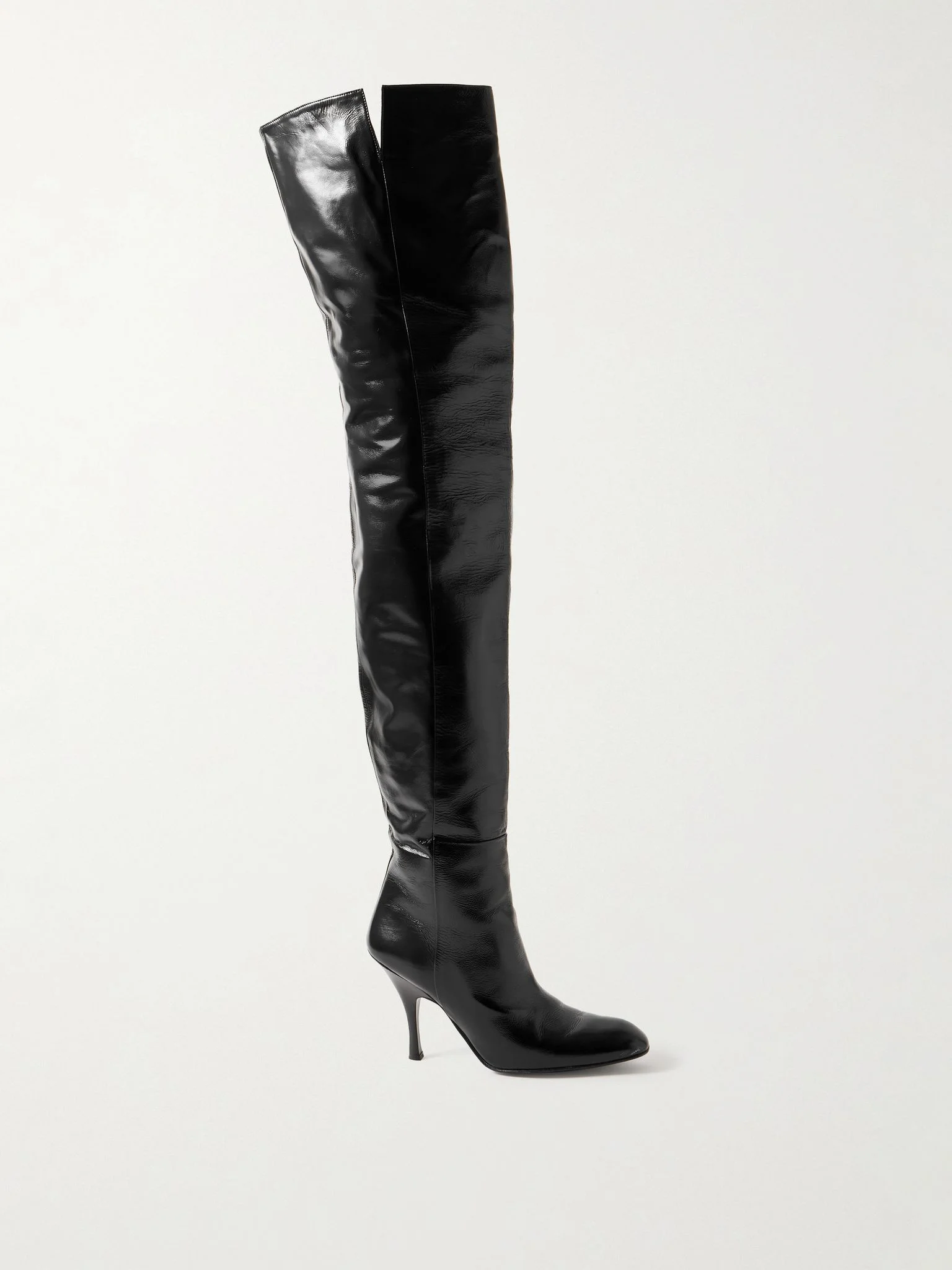 Colt leather over-the-knee boots Black - 1