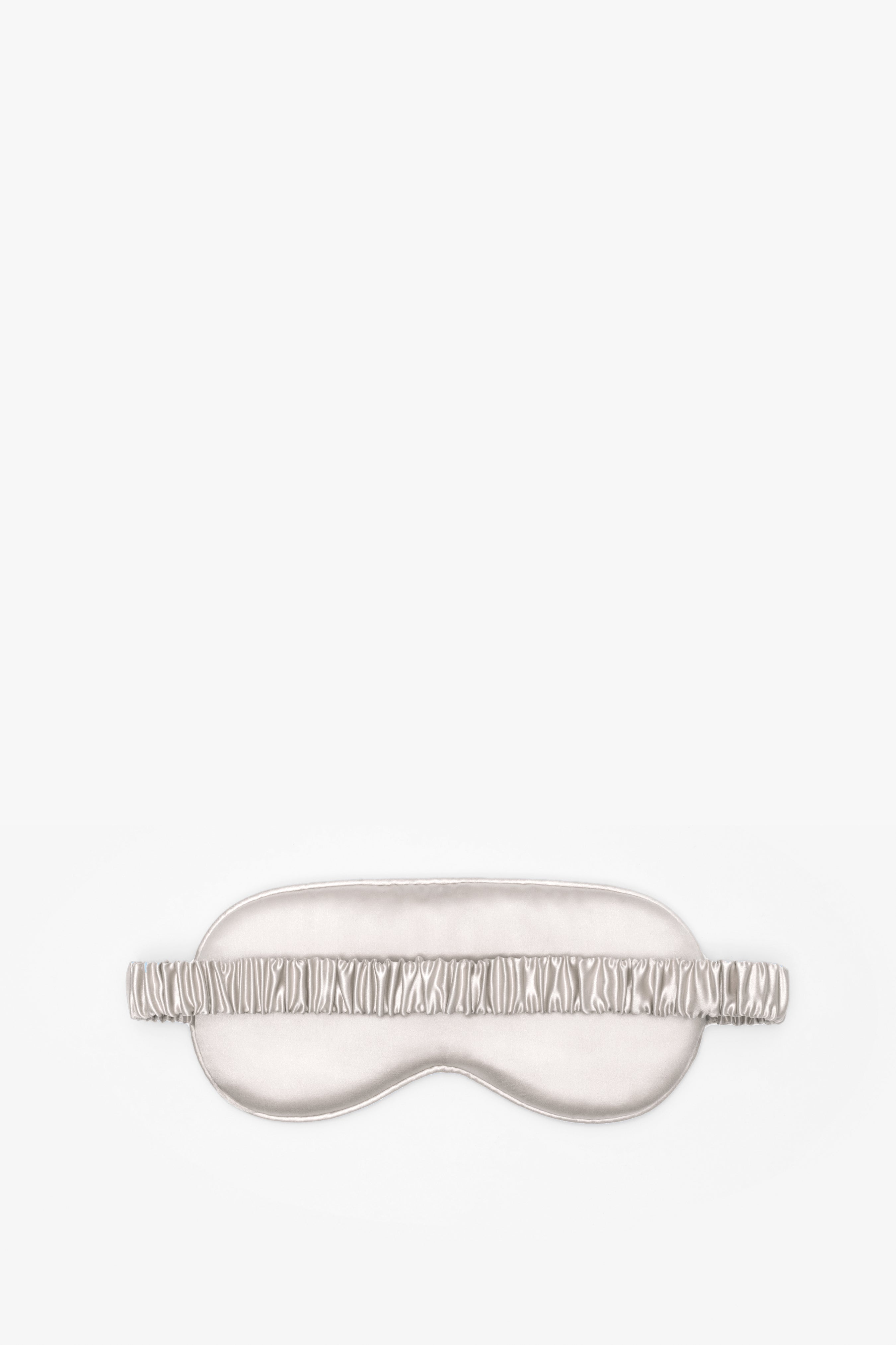 Silk Style Icon Sleeping Mask in White - 1