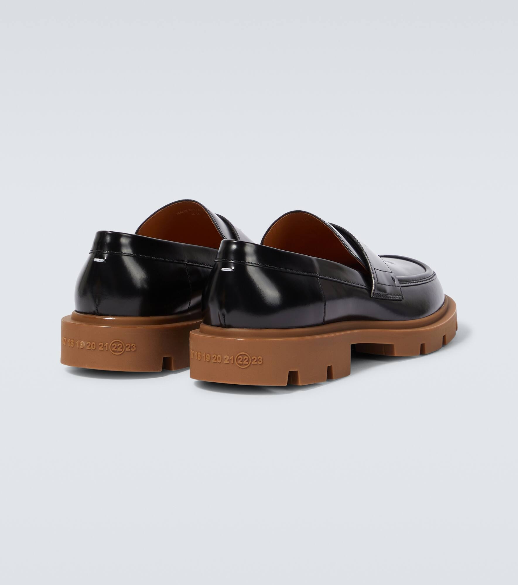 Ivy leather penny loafers - 6