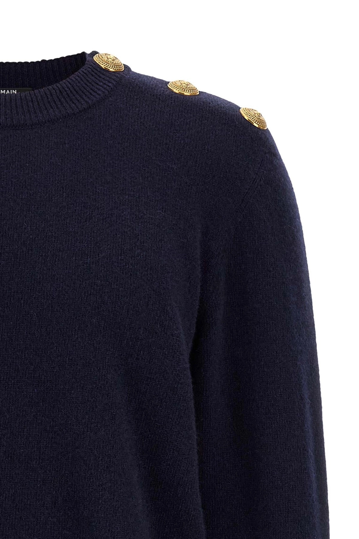 'Leone catena' button sweater - 4