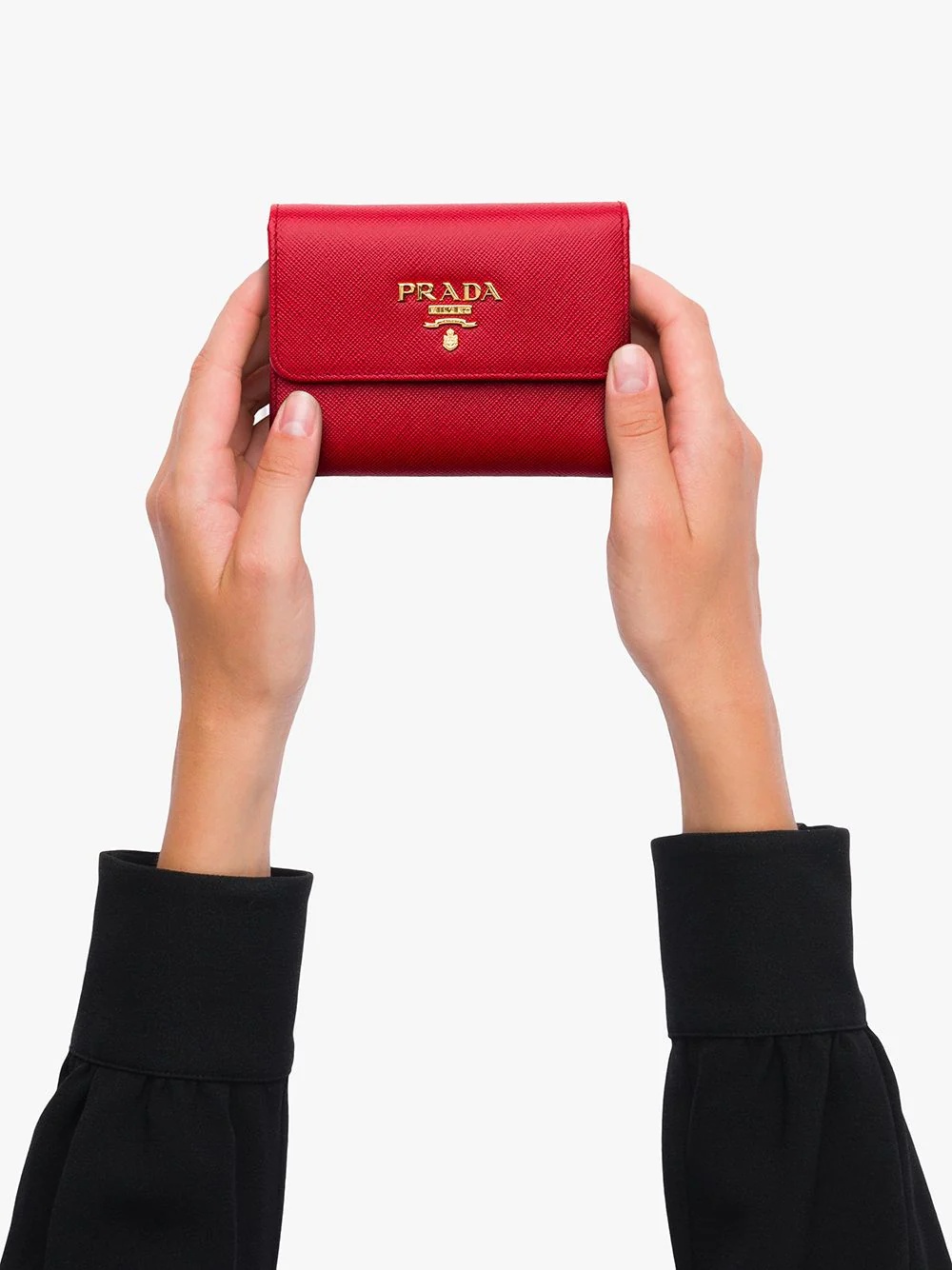 logo-plaque square wallet - 4