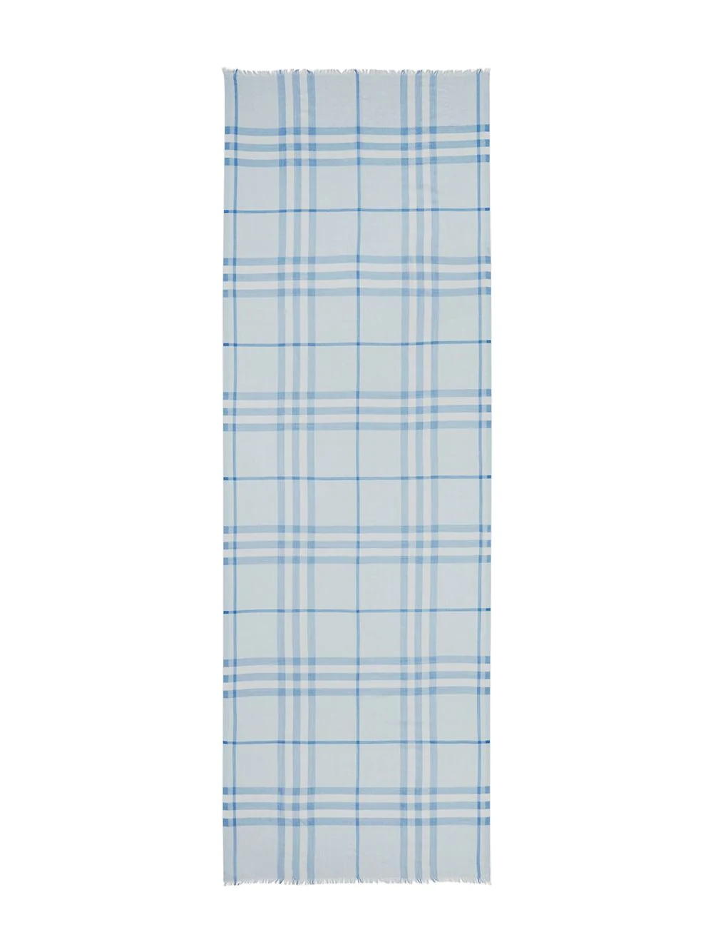 lightweight check scarf - 3