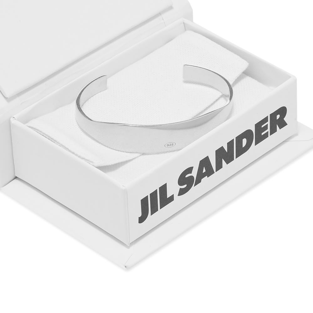 Jil Sander Silver Bangle - 4