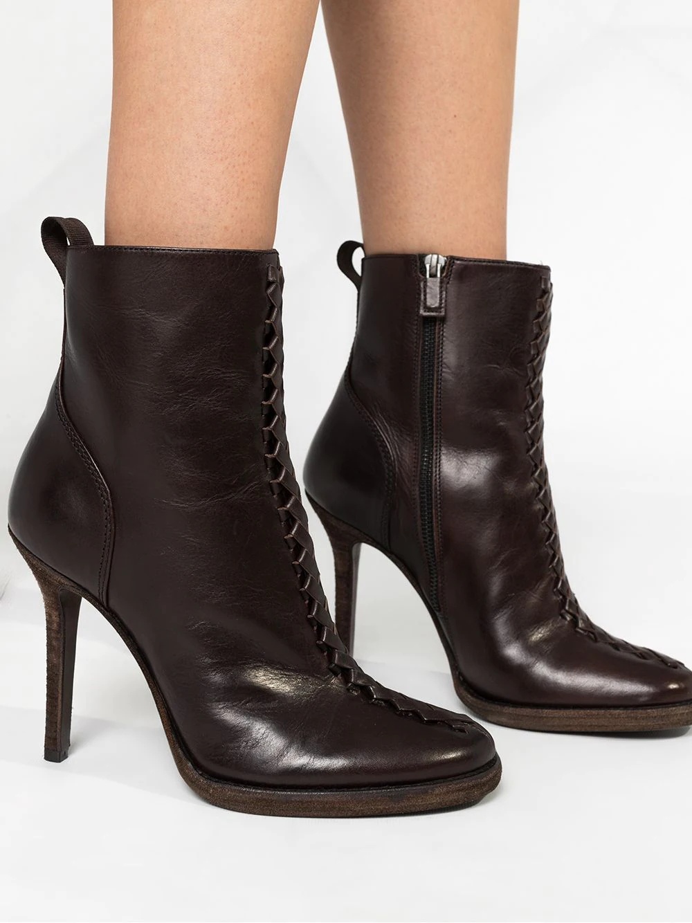 zipped ankle boots - 3