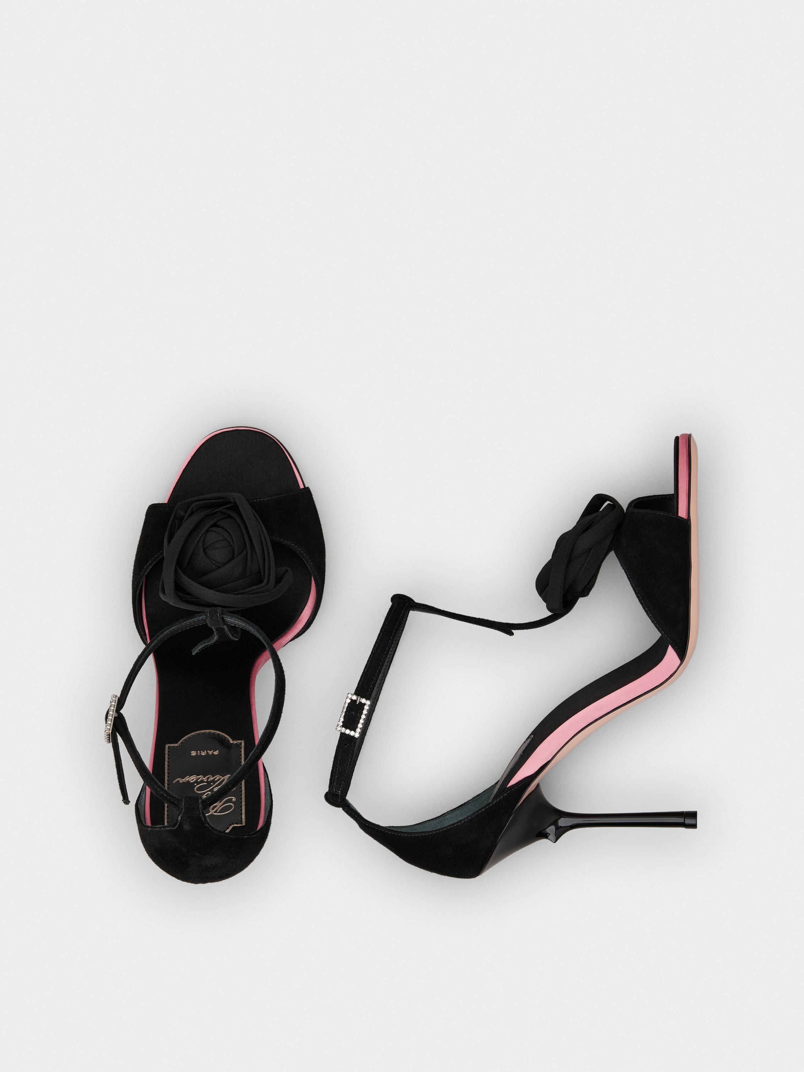 Rose Vivier Sandals in suede - 4