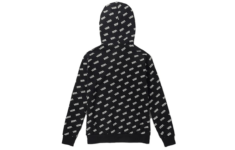 Vans logo Alphabet Printing Fleece Lined Couple Style Black VN0A3QRXRS1 - 2