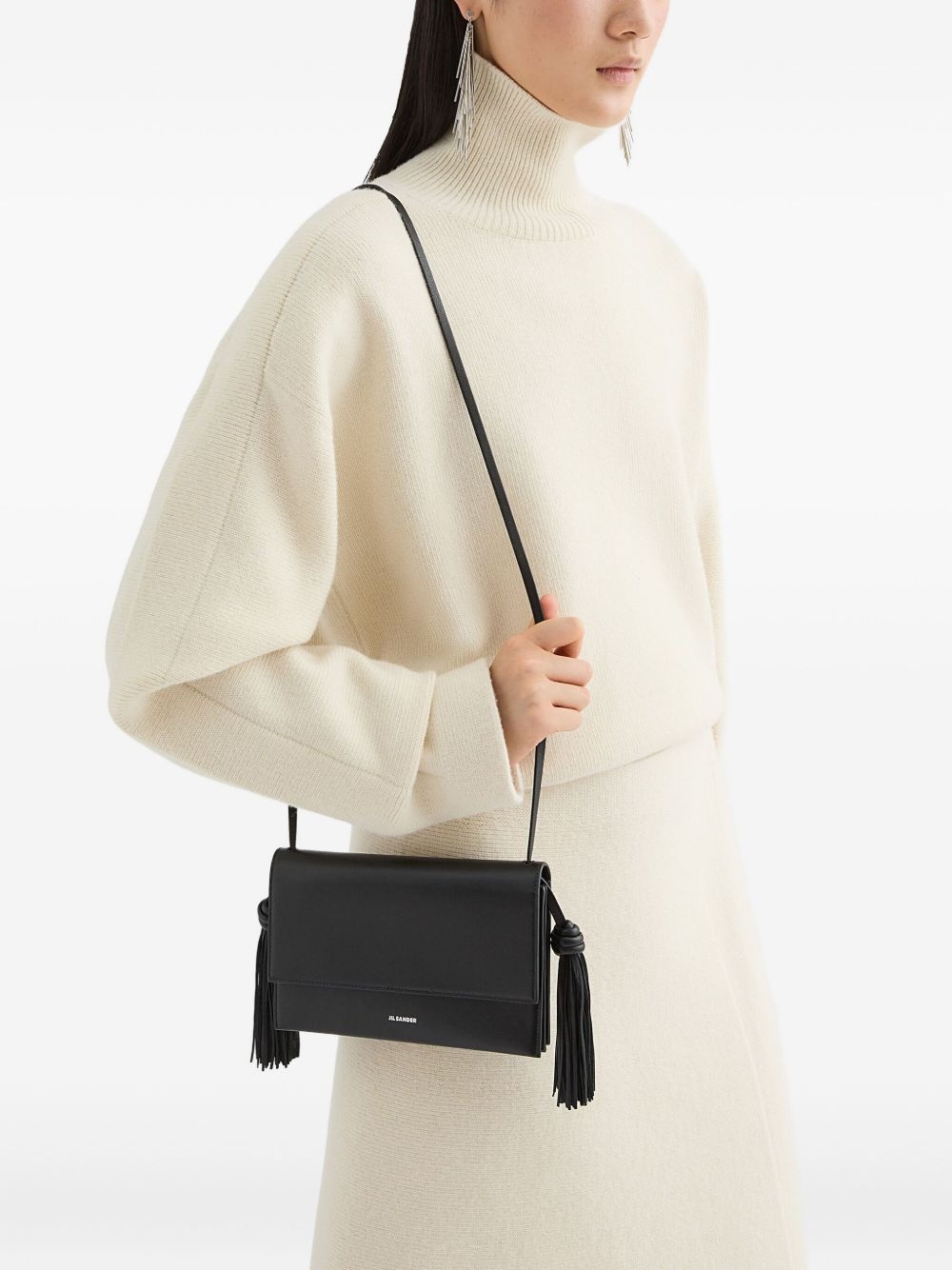 tassel-detailed cross body bag - 2