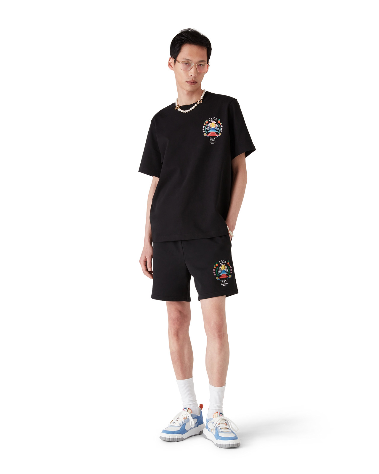 Casa Way Mountain Sweatshorts | Casablanca Paris - 2