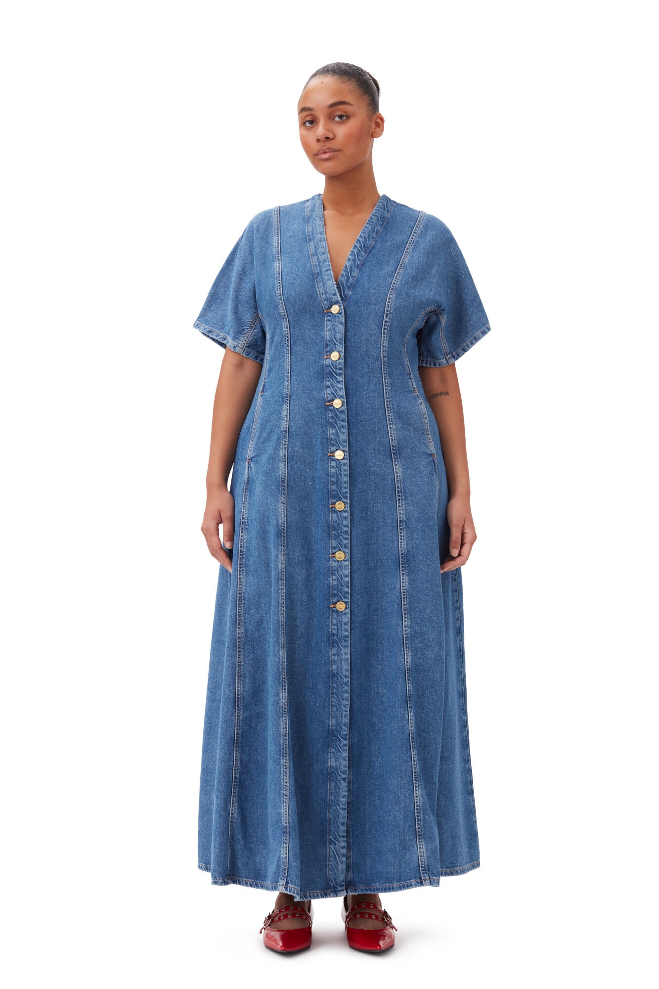 FUTURE DENIM MAXI DRESS - 8