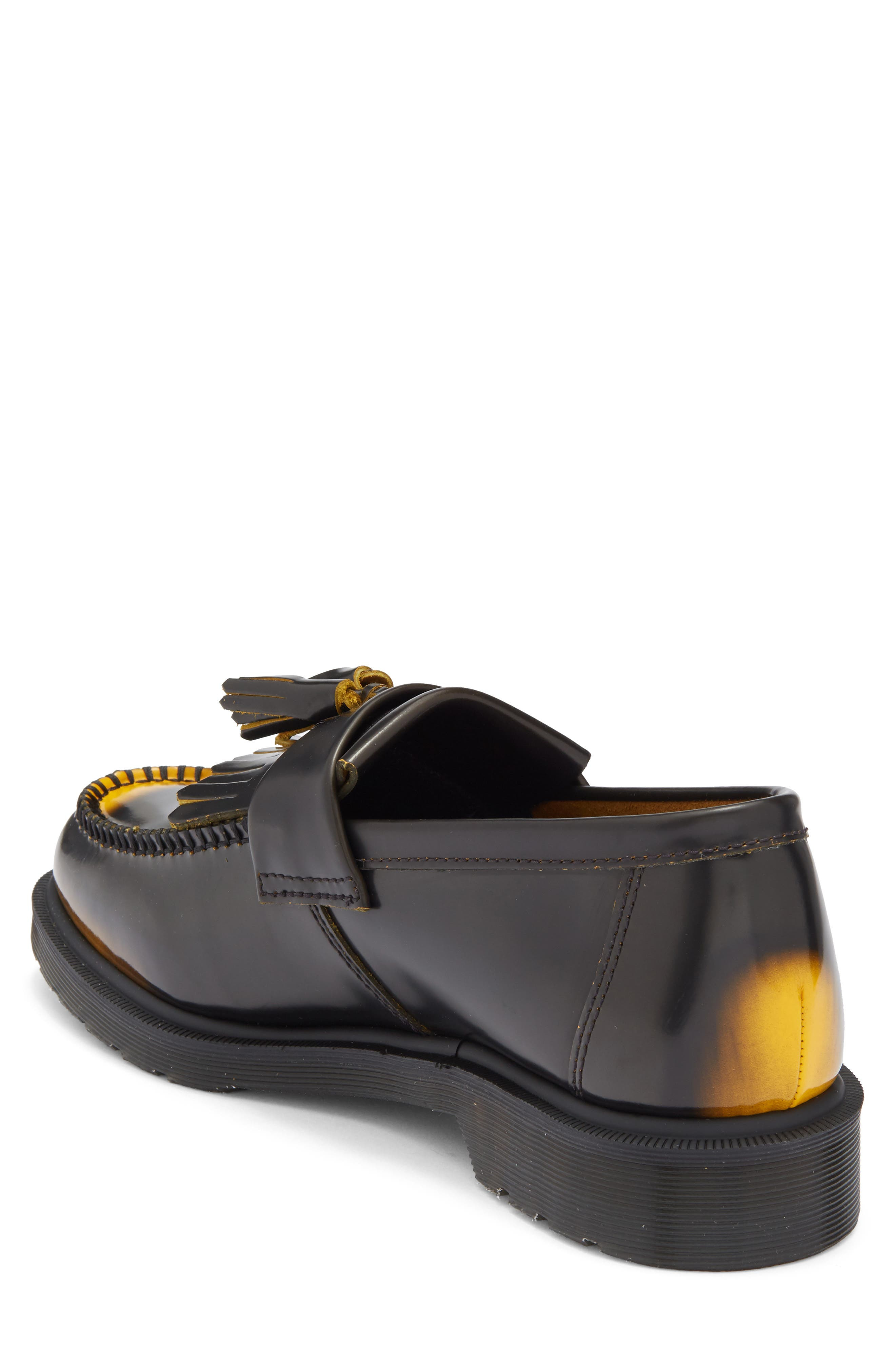 Dr. Martens Adrian Loafer in Black Dms Yellow at Nordstrom - 2