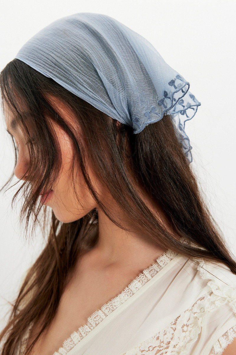 Chrissy Sheer Hair Scarf 1
