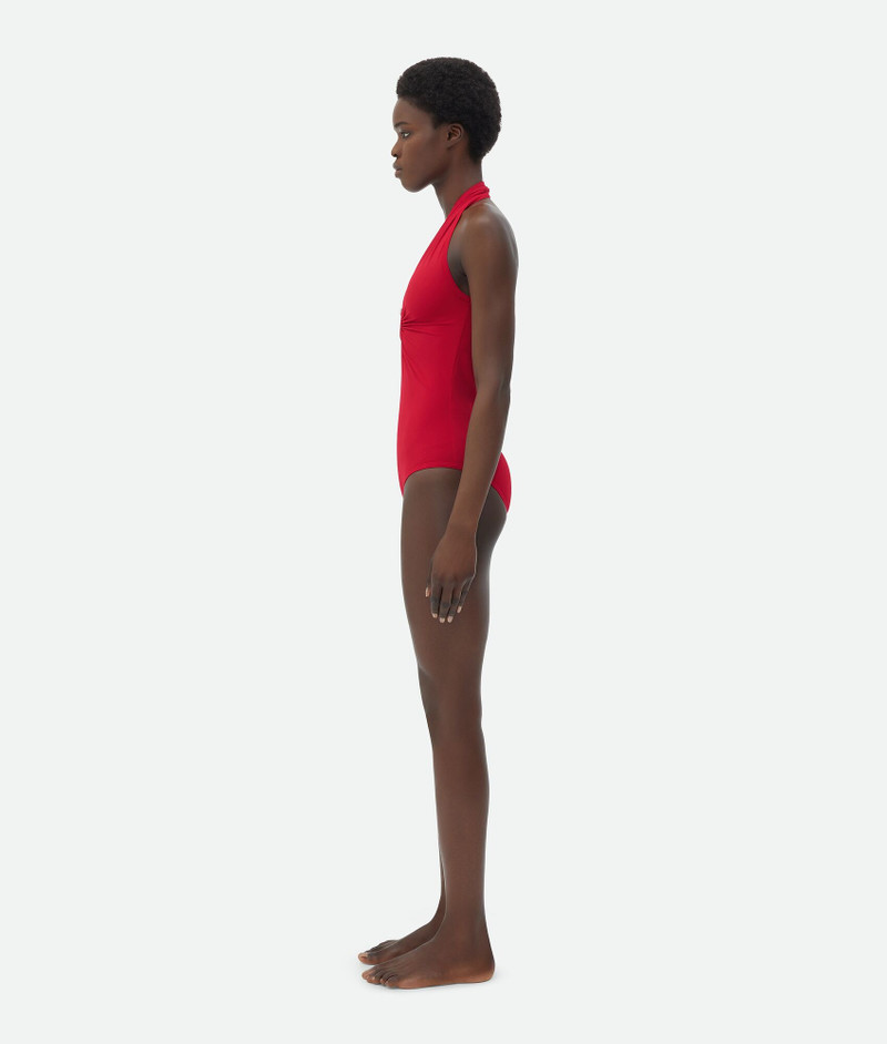 Bottega Veneta Knot Stretch Nylon Swimsuit outlook