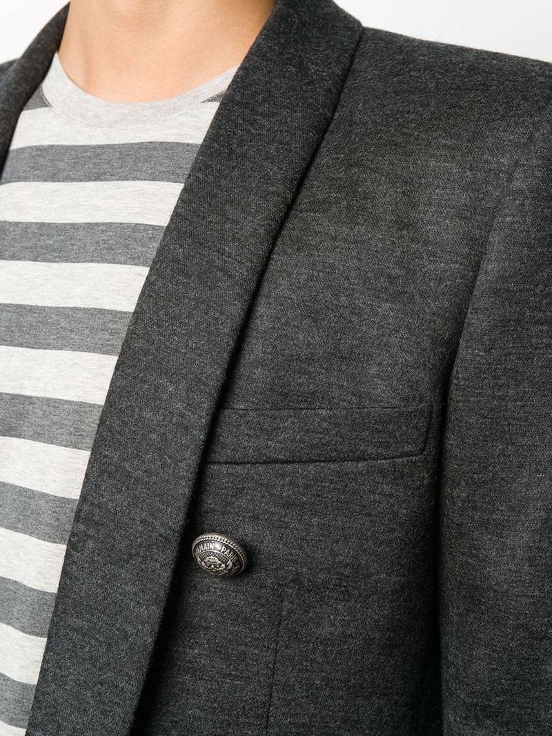 decorative button blazer 5