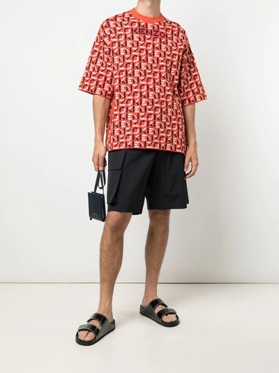 KENZO monogram pattern T-shirt outlook