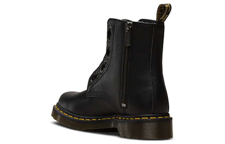 (WMNS) Dr. Martens 1460 Pascal Front Retro High Top Martin boots Black 23863001 - 3