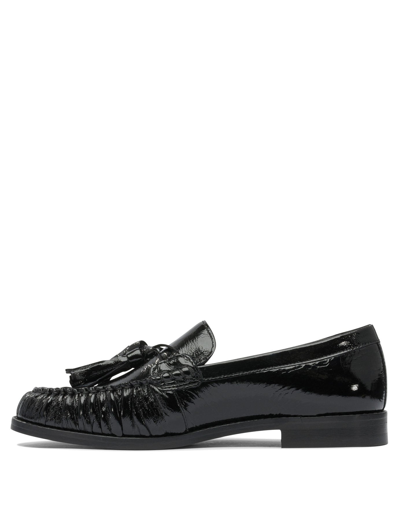 Alohas - Alohas Marietta Onix Black Leather Loafers - 3