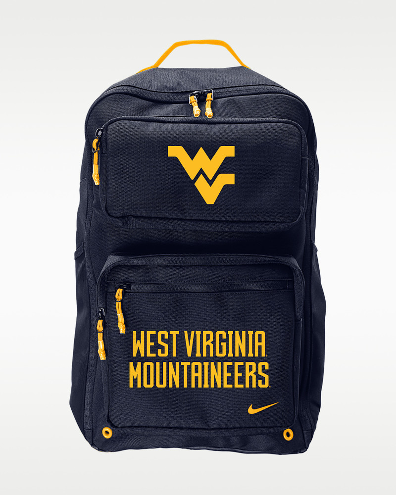 West Virginia Mountaineers Utility Speed 2.0 Nike College Backpack 1