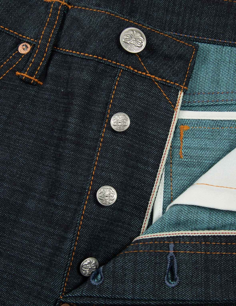 KOI EMBROIDERY AND BRUSHSTROKE DAICOCK PRINT CROPPED JEANS #2027 10