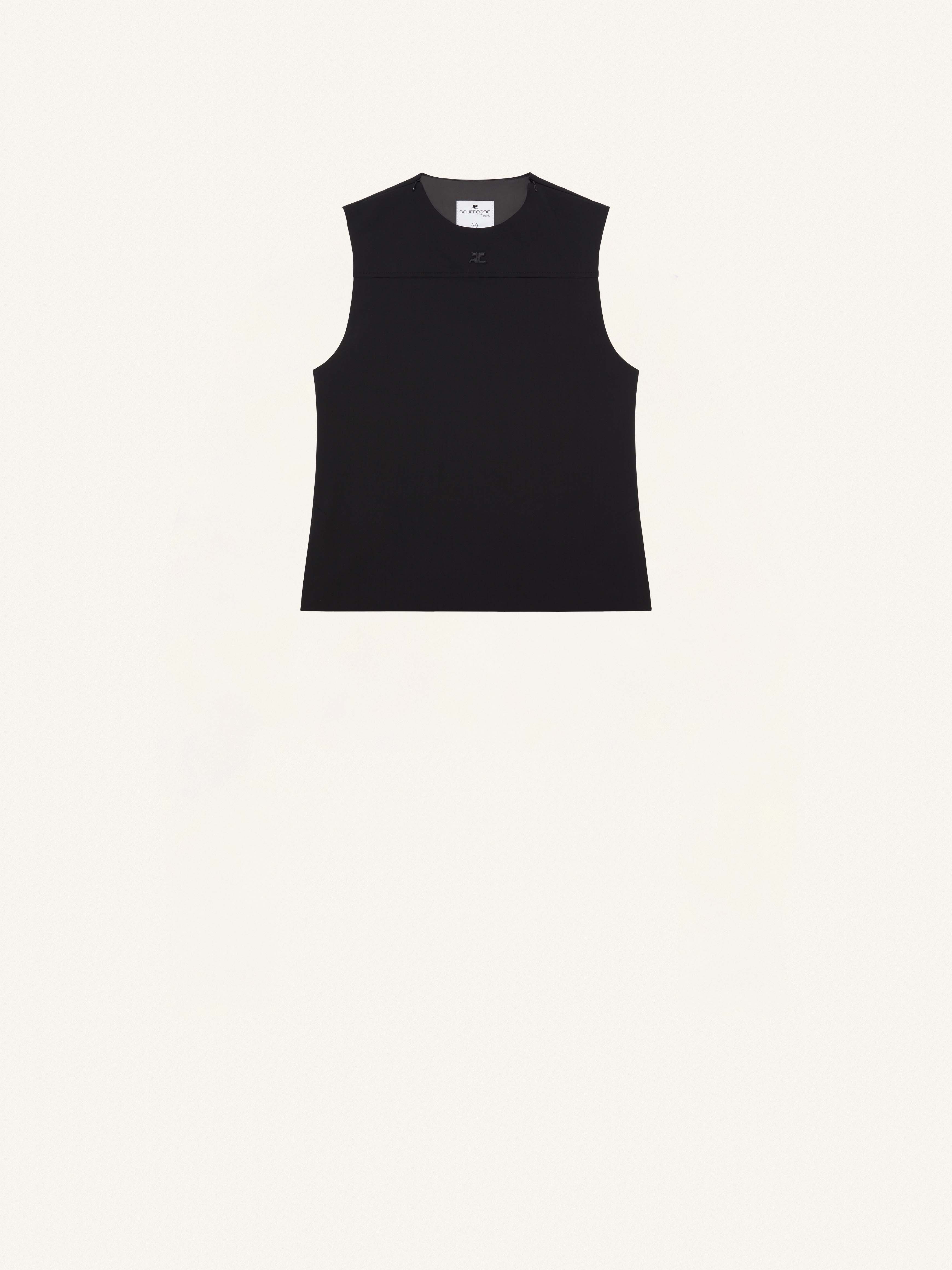 WOOL SLEEVELESS TOP - 1