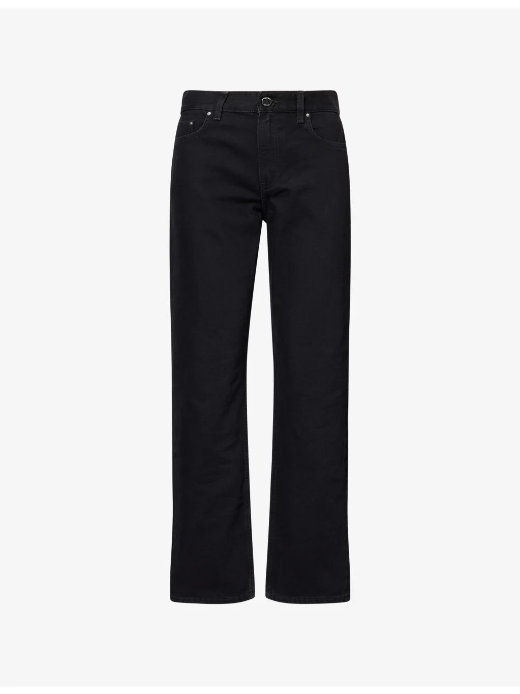 Straight-Leg Low-Rise Denim Jeans - 1