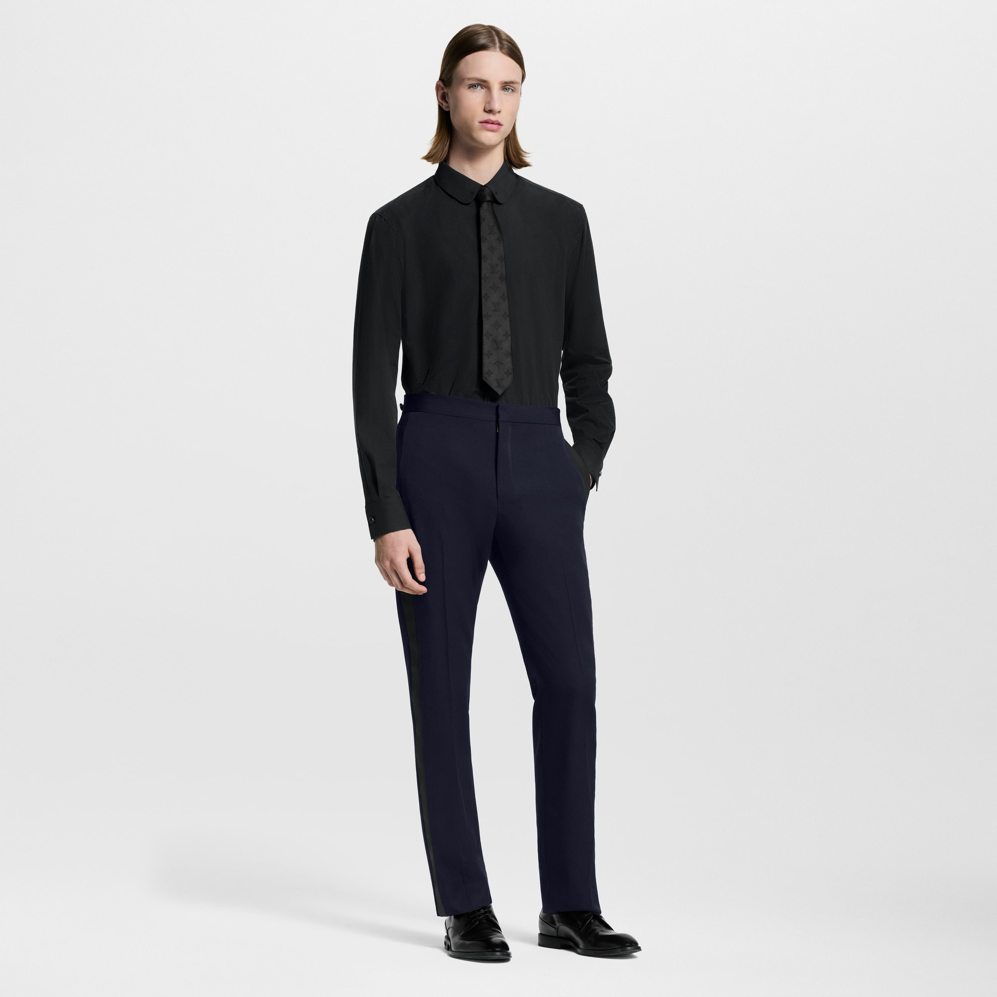 Silk-Blend Evening Shirt - 4