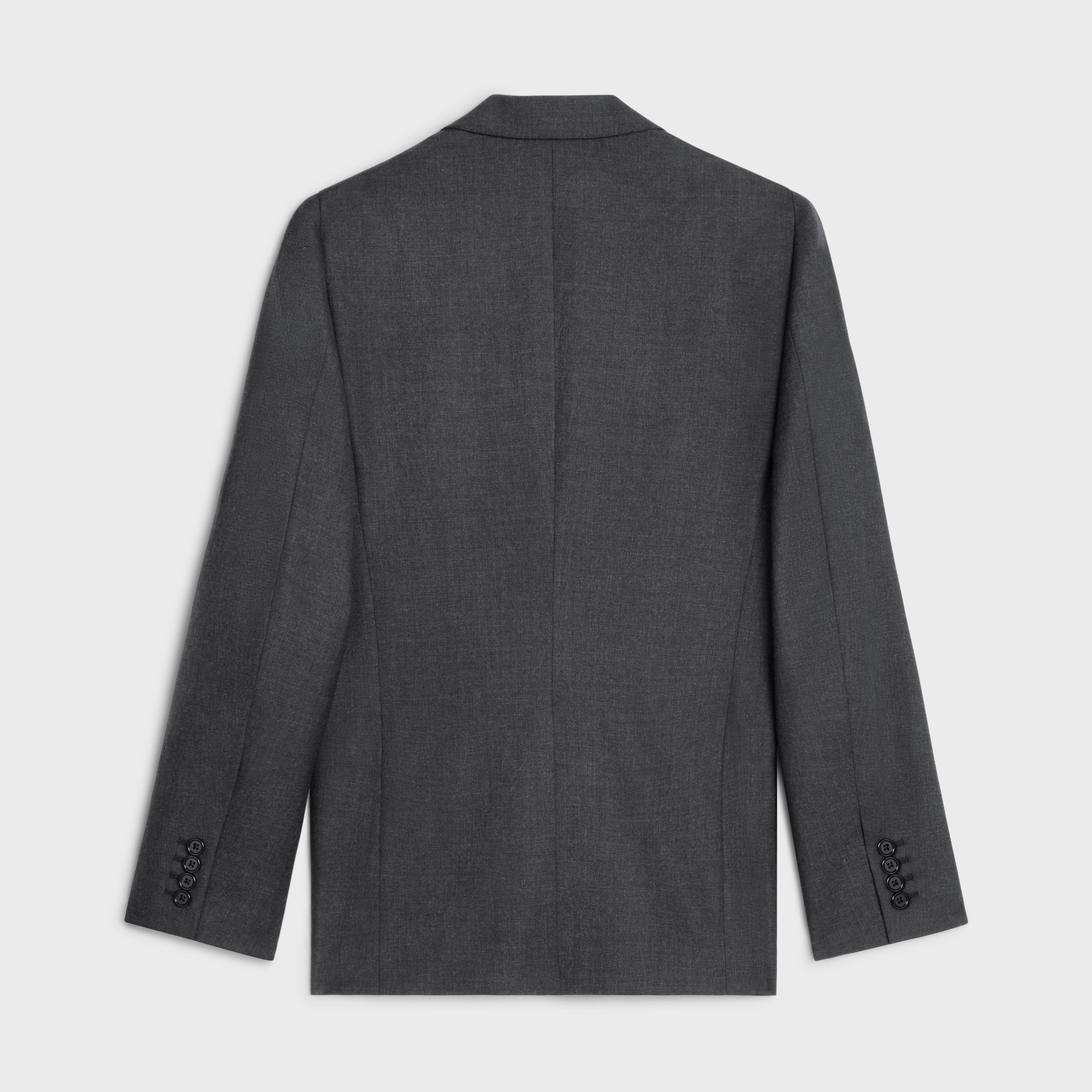 classic jacket in lightweight wool - 2