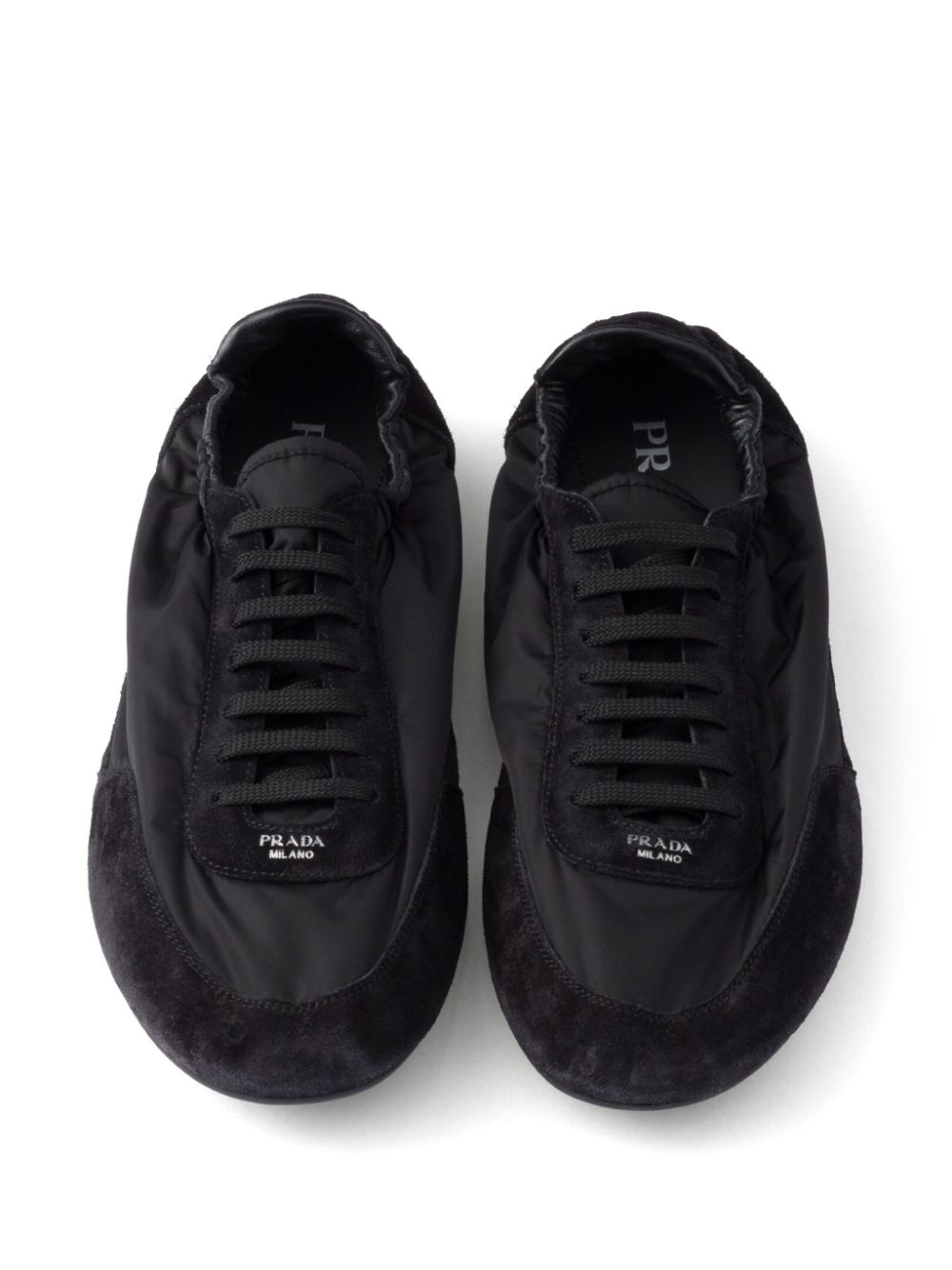 Collapse Re-Nylon suede sneakers - 4