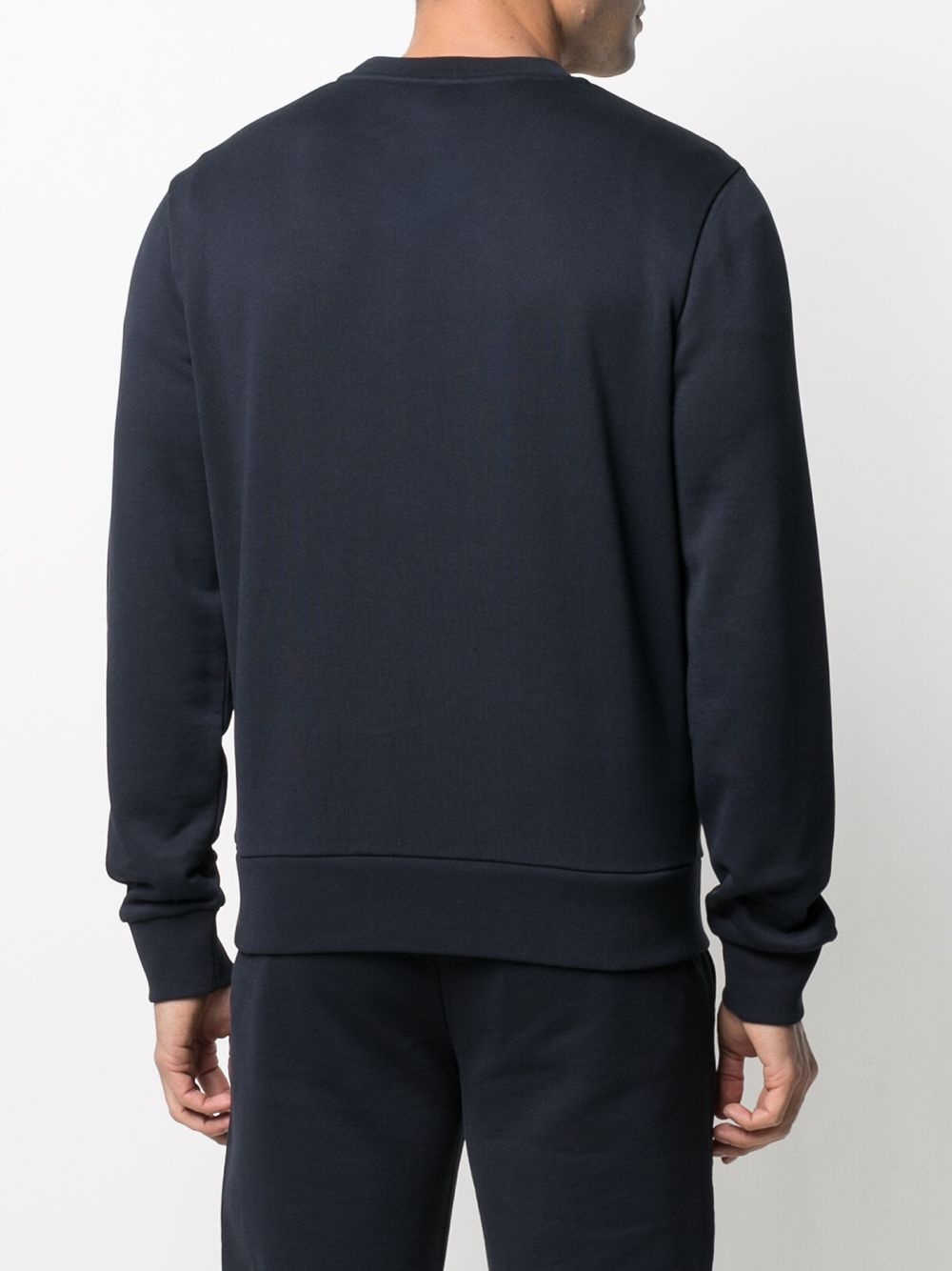 logo-embossed sweatshirt - 4