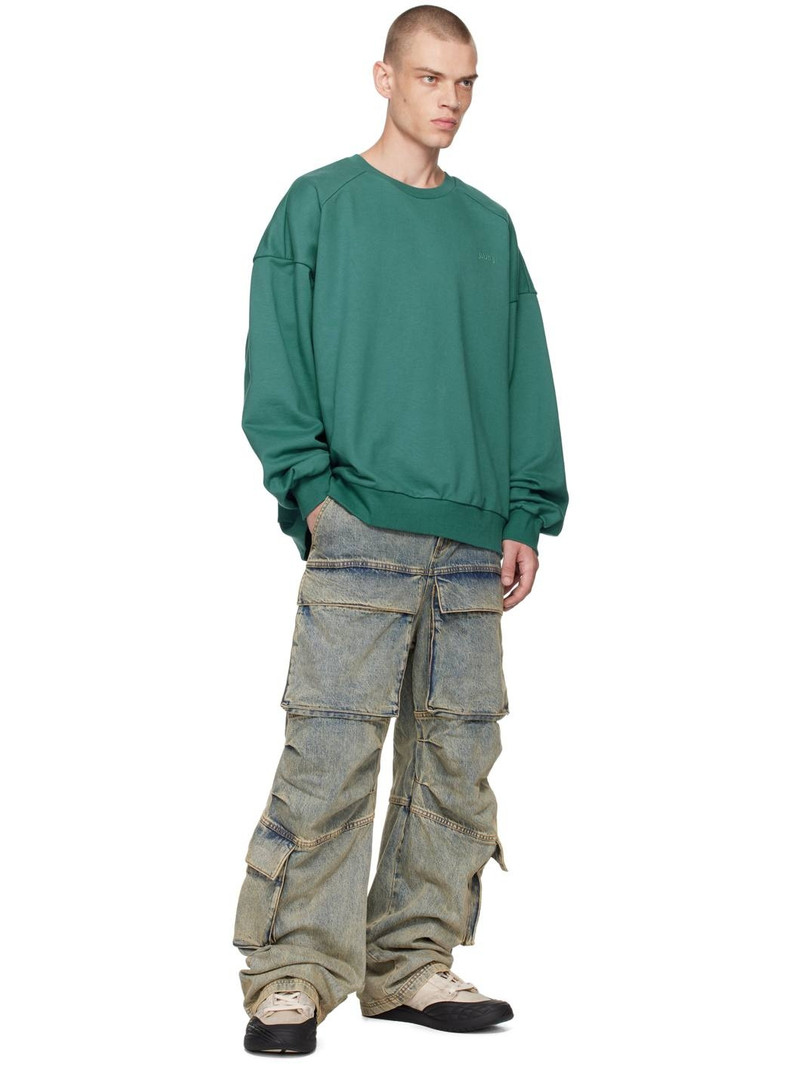 JUUN.J Green Embroidered Sweatshirt outlook