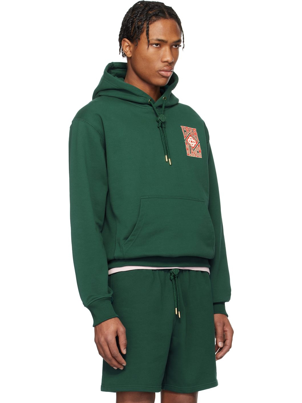Green Gothic Logo Hoodie - 2