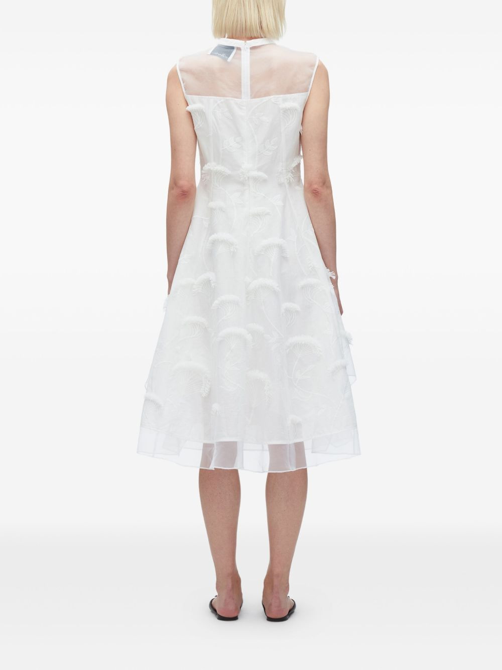 embellished layered dress - 4