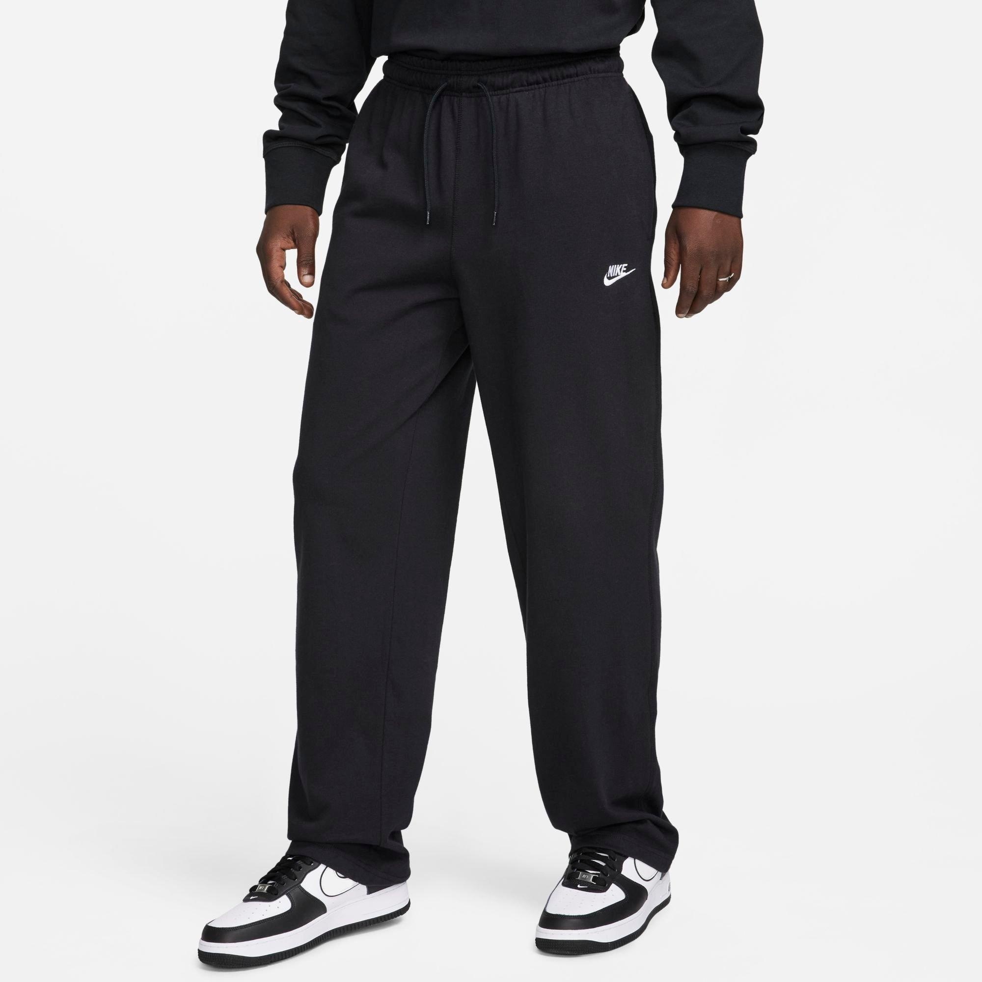 MEN'S NIKE SPORTSWEAR CLUB KNIT OPEN-HEM PANTS - 1