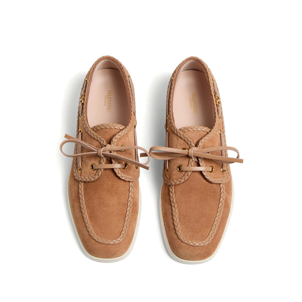 Valentino Garavani Brown Loafers Women - 6