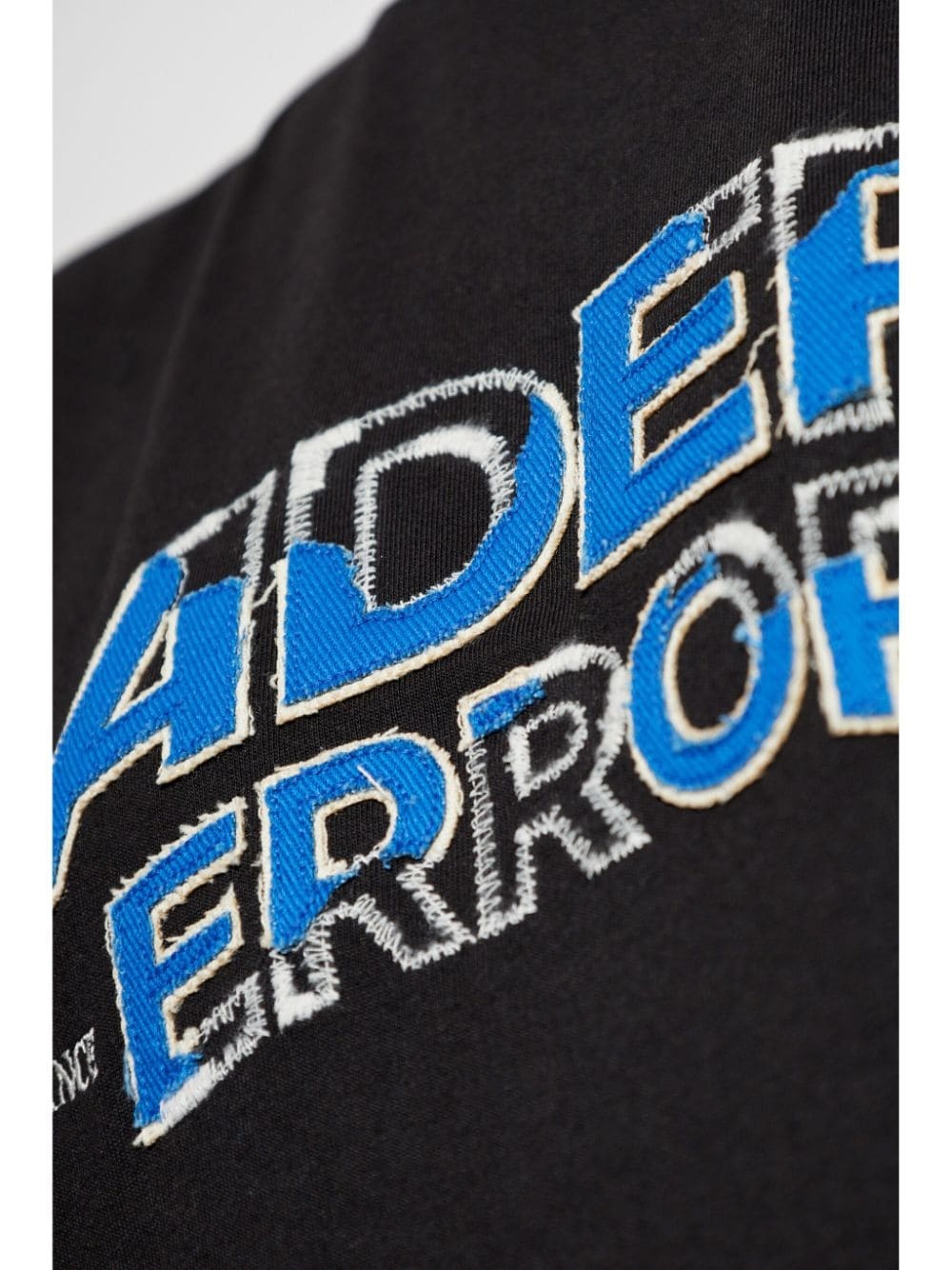 logo-embroidered drop shoulder T-shirt - 7