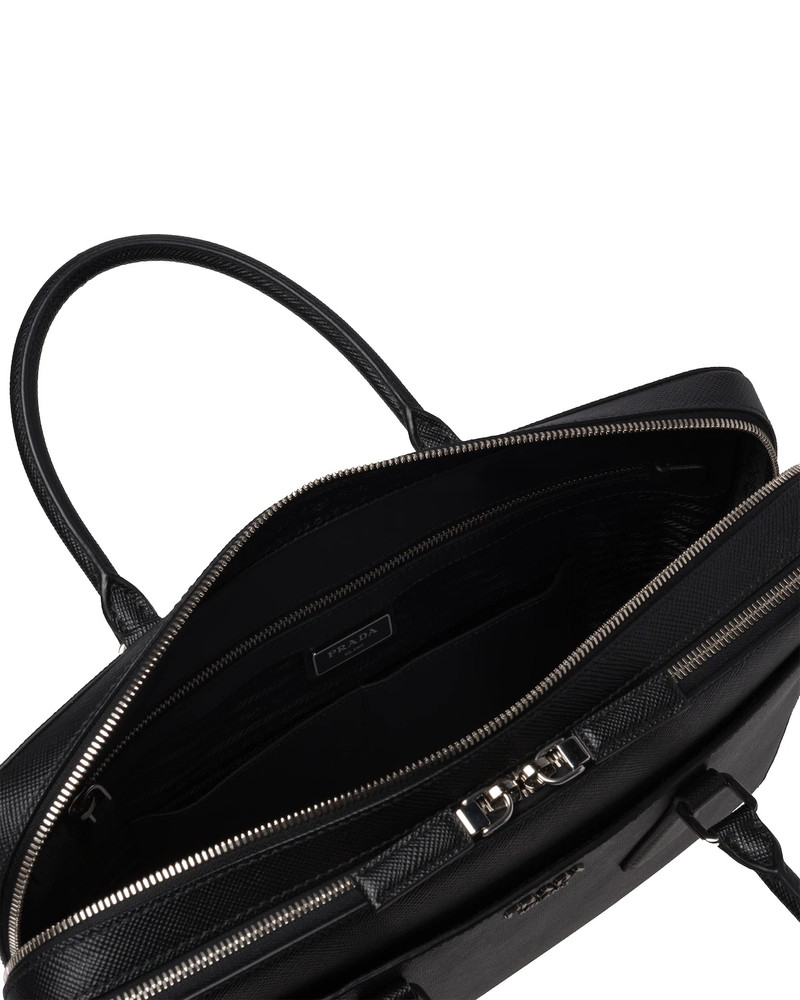 Saffiano Leather Briefcase 5