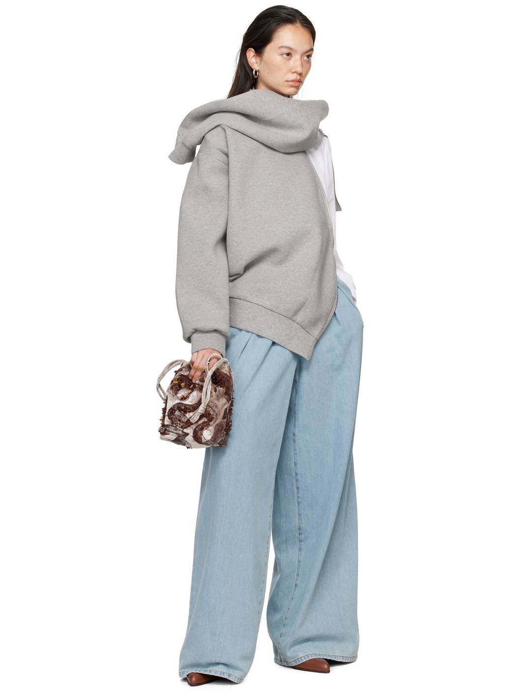Dries Van Noten ZIPPED SWEATSHIRT | REVERSIBLE